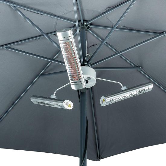 HEAT Outdoors Shadow Parasol Heater for poles 30-50mm