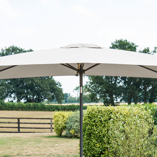 3m x 2m Rectangular Parasol - Modern Rattan