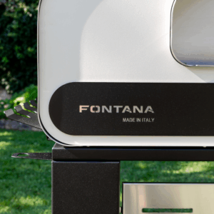 Fontana Forni Volta 70 – Dual Fuel Oven, Grey & White