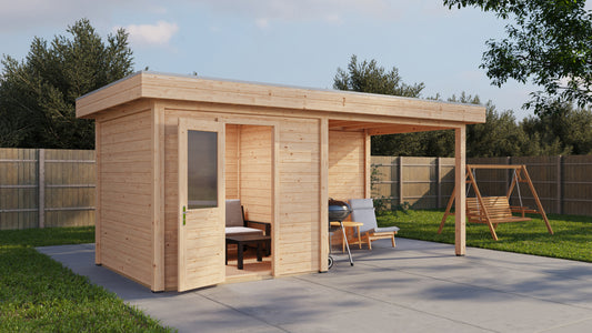 Lugarde Birmingham Summerhouse 588x250cm