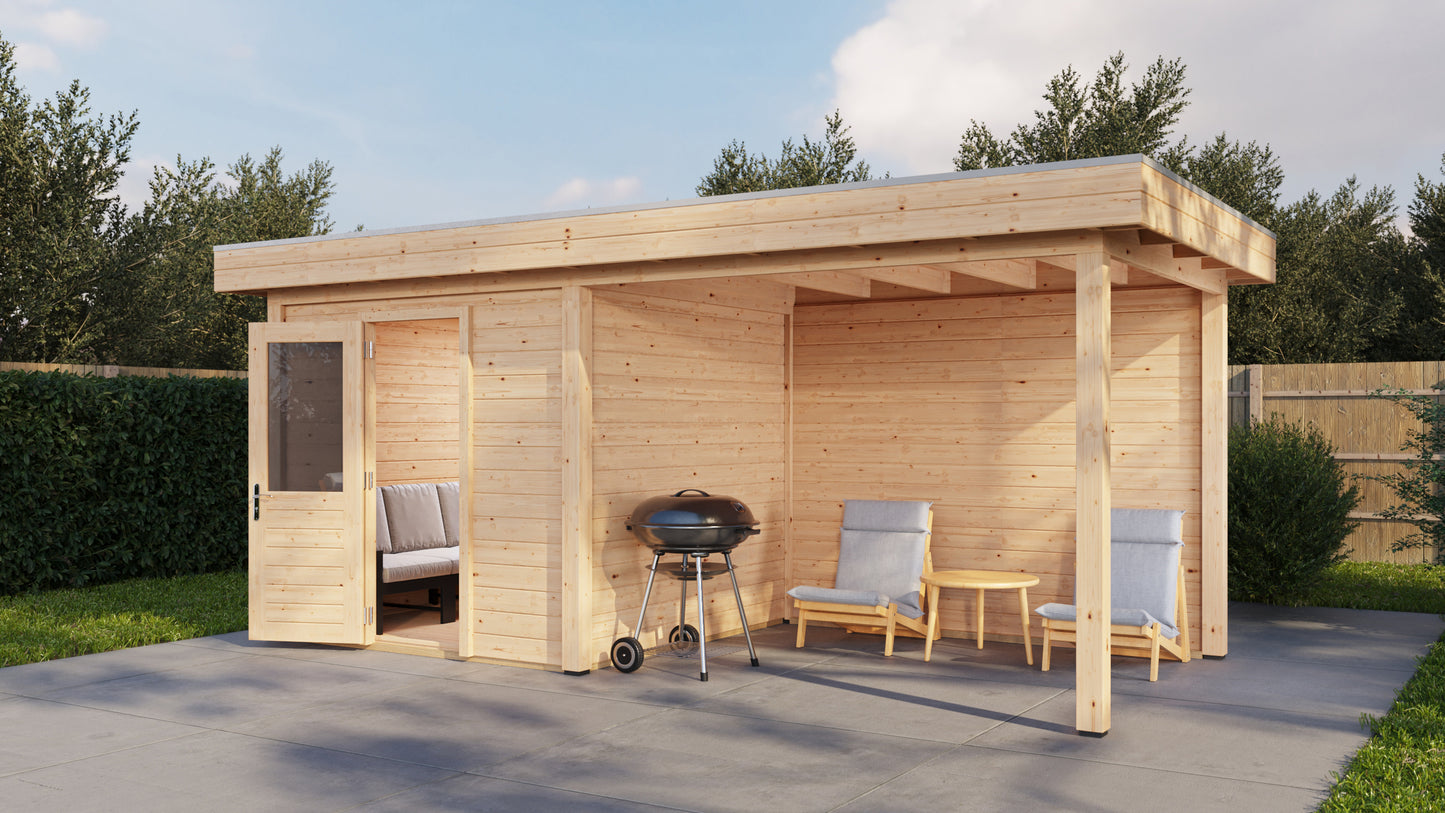 Lugarde Birmingham Summerhouse 588x250cm