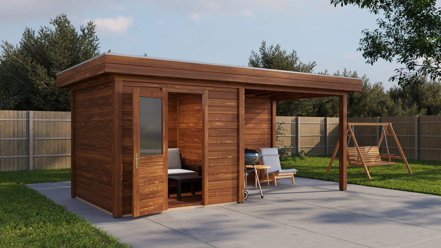 Lugarde Birmingham Summerhouse 588x250cm