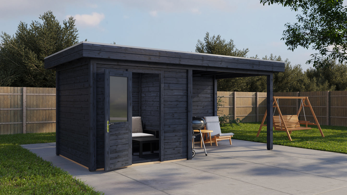 Lugarde Birmingham Summerhouse 588x250cm