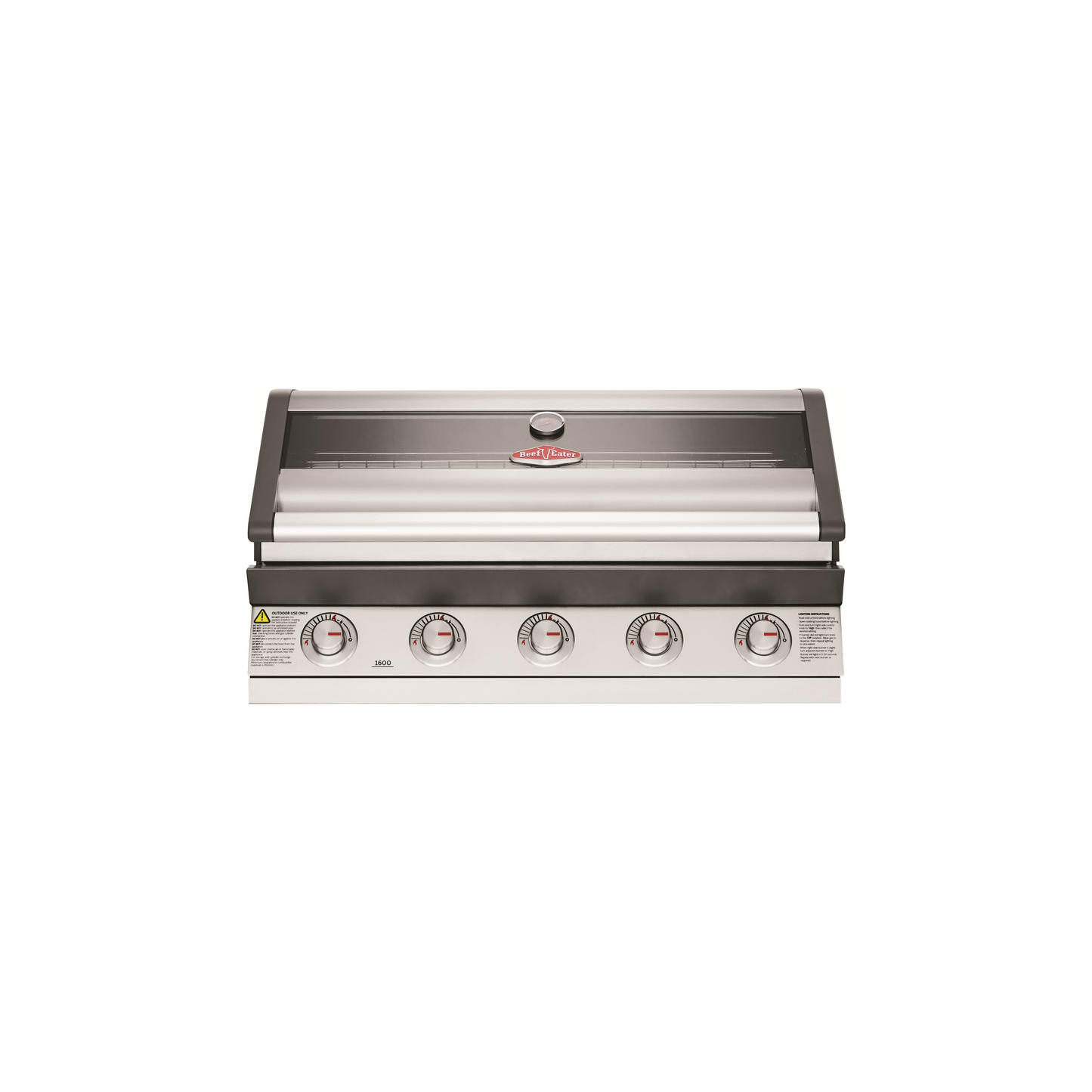 BeefEater 1600S Series 5 Burner Built In BBQ Grill + Free Cover