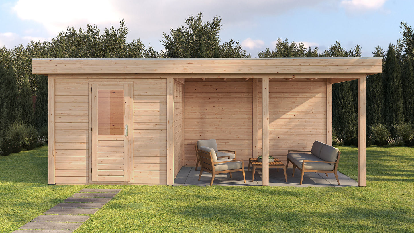 Lugarde Coventry Summerhouse 650x250cm