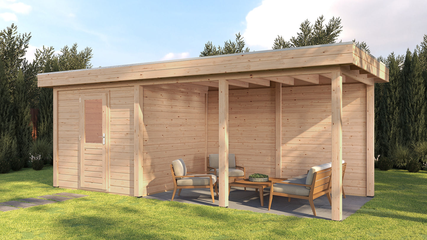 Lugarde Coventry Summerhouse 650x250cm