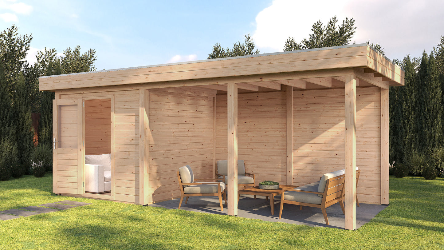 Lugarde Coventry Summerhouse 650x250cm