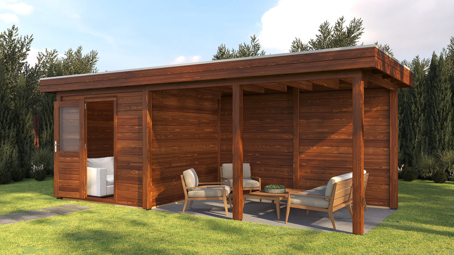 Lugarde Coventry Summerhouse 650x250cm