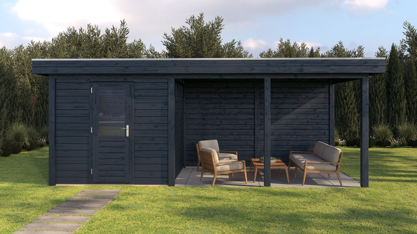 Lugarde Coventry Summerhouse 650x250cm