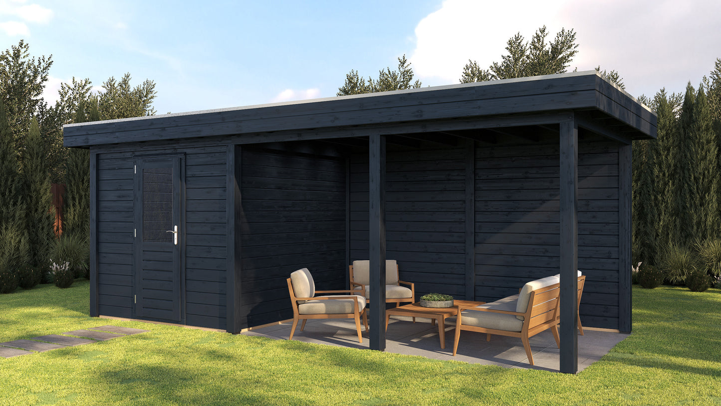 Lugarde Coventry Summerhouse 650x250cm