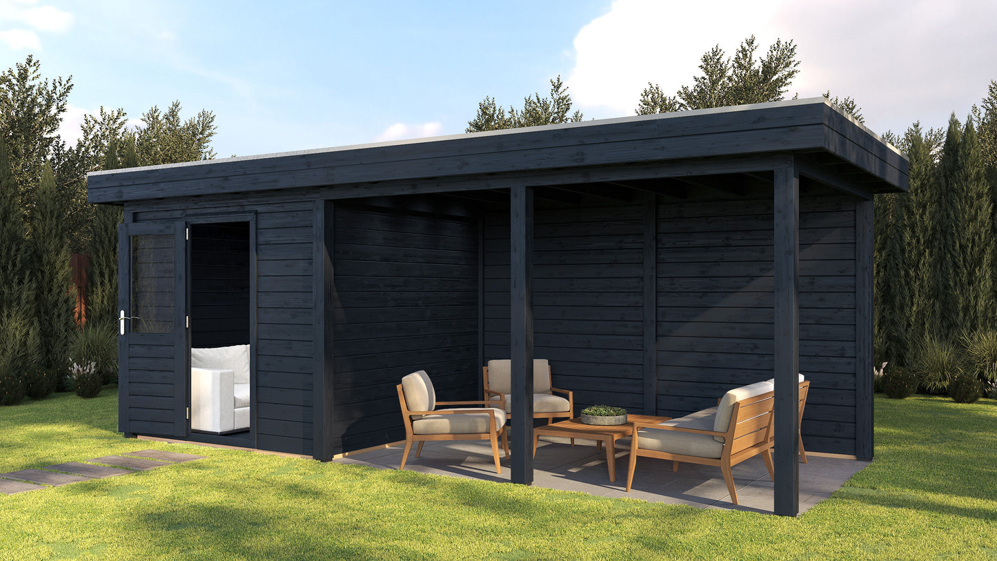 Lugarde Coventry Summerhouse 650x250cm