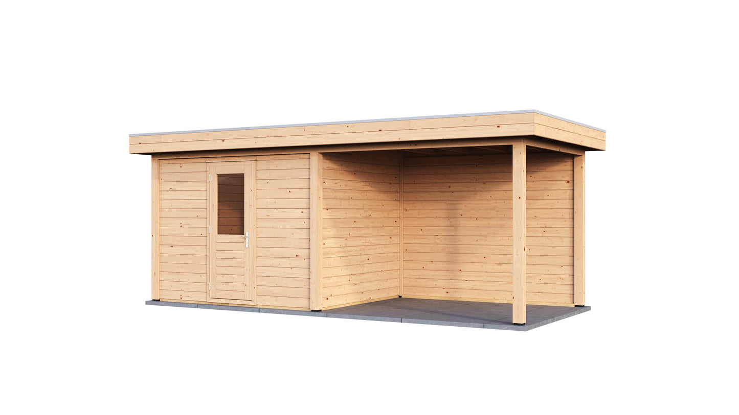 Lugarde Gloucester Summerhouse 600x250cm