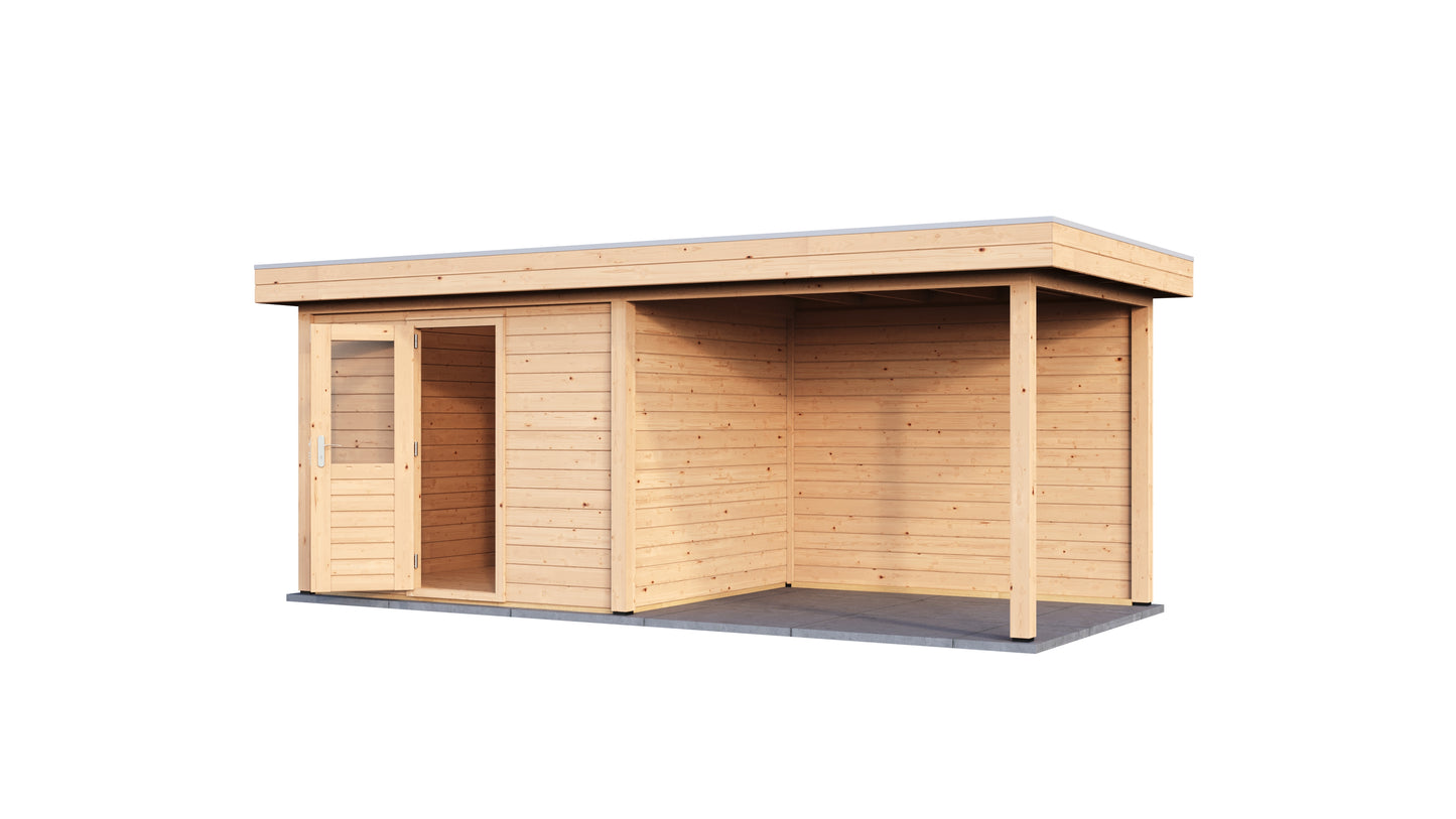 Lugarde Gloucester Summerhouse 600x250cm