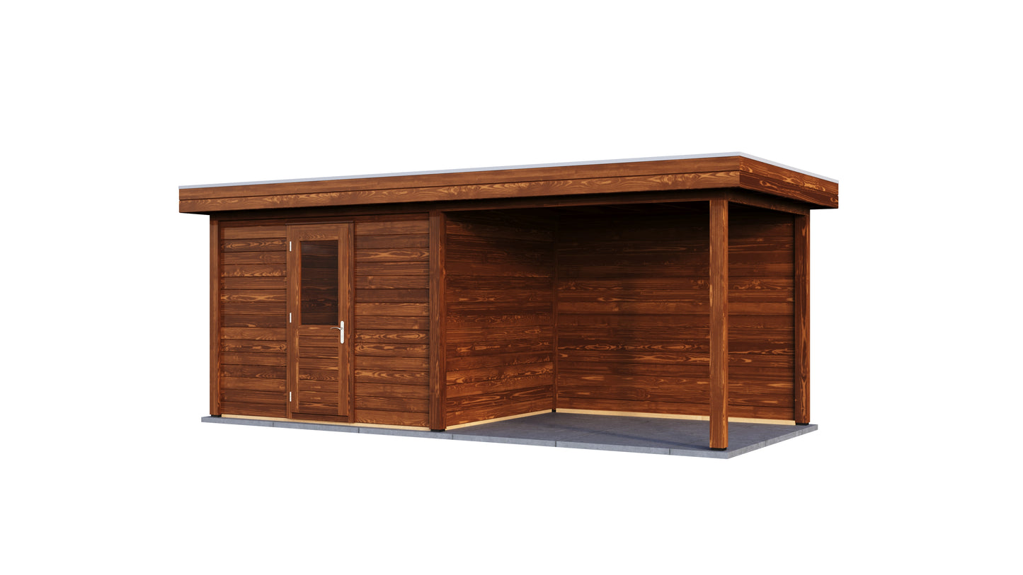 Lugarde Gloucester Summerhouse 600x250cm