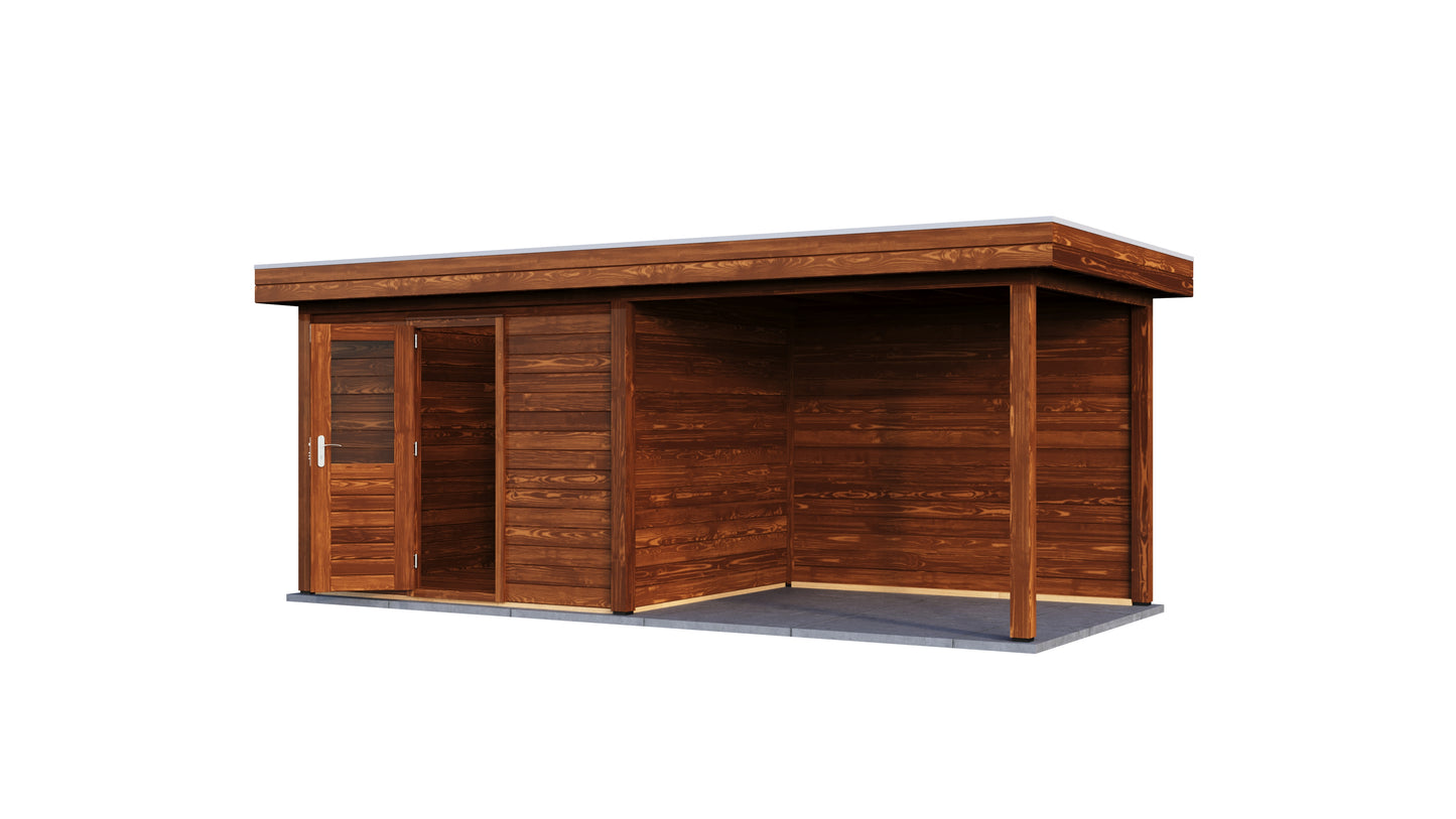 Lugarde Gloucester Summerhouse 600x250cm