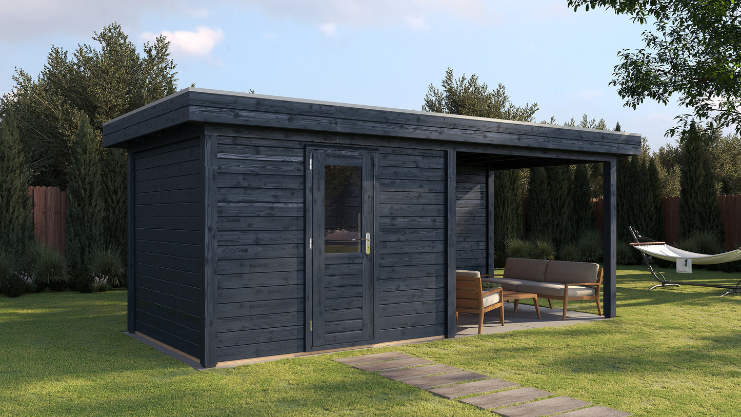 Lugarde Gloucester Summerhouse 600x250cm