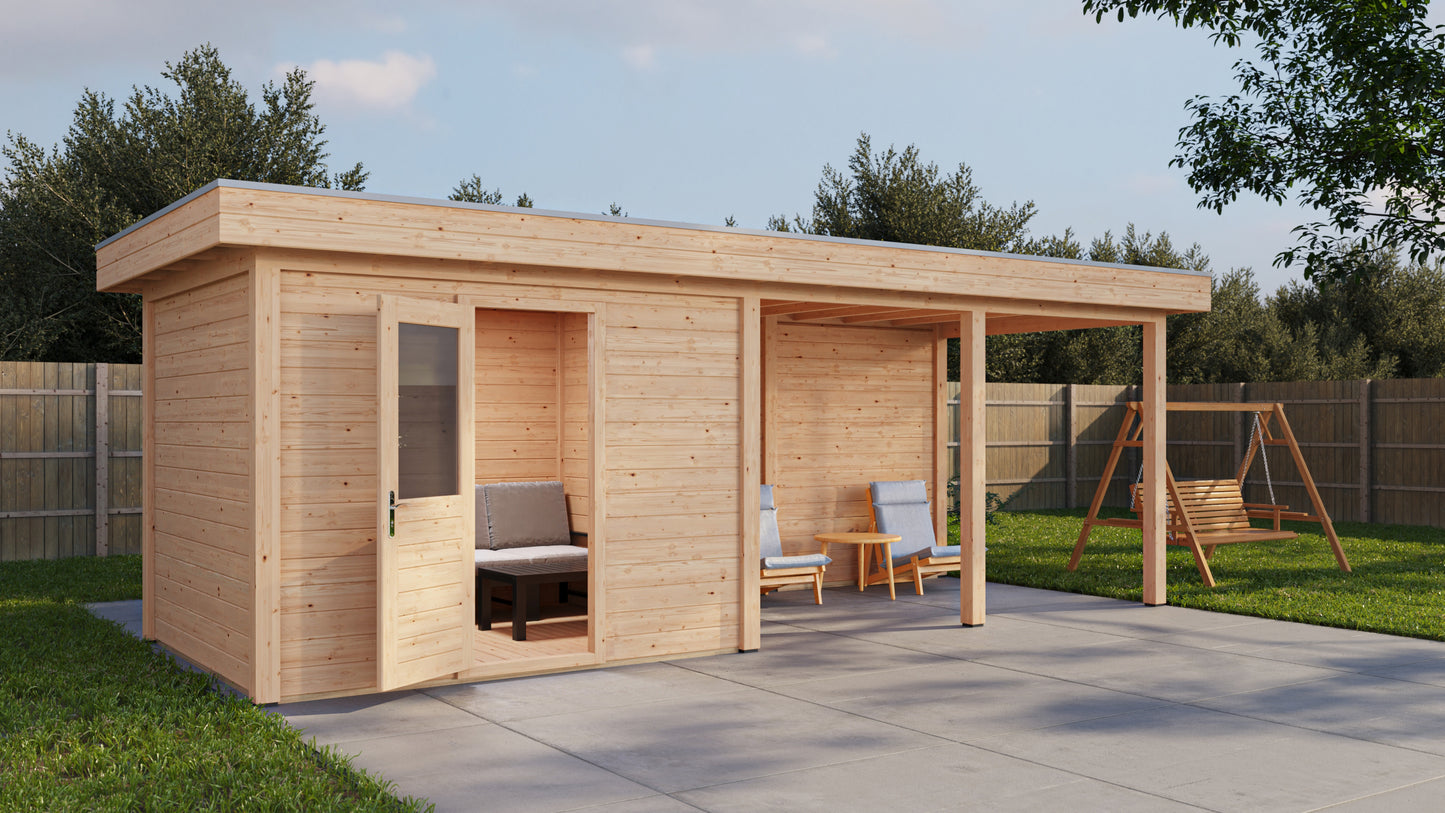 Lugarde Edinburgh Summerhouse 700x250cm