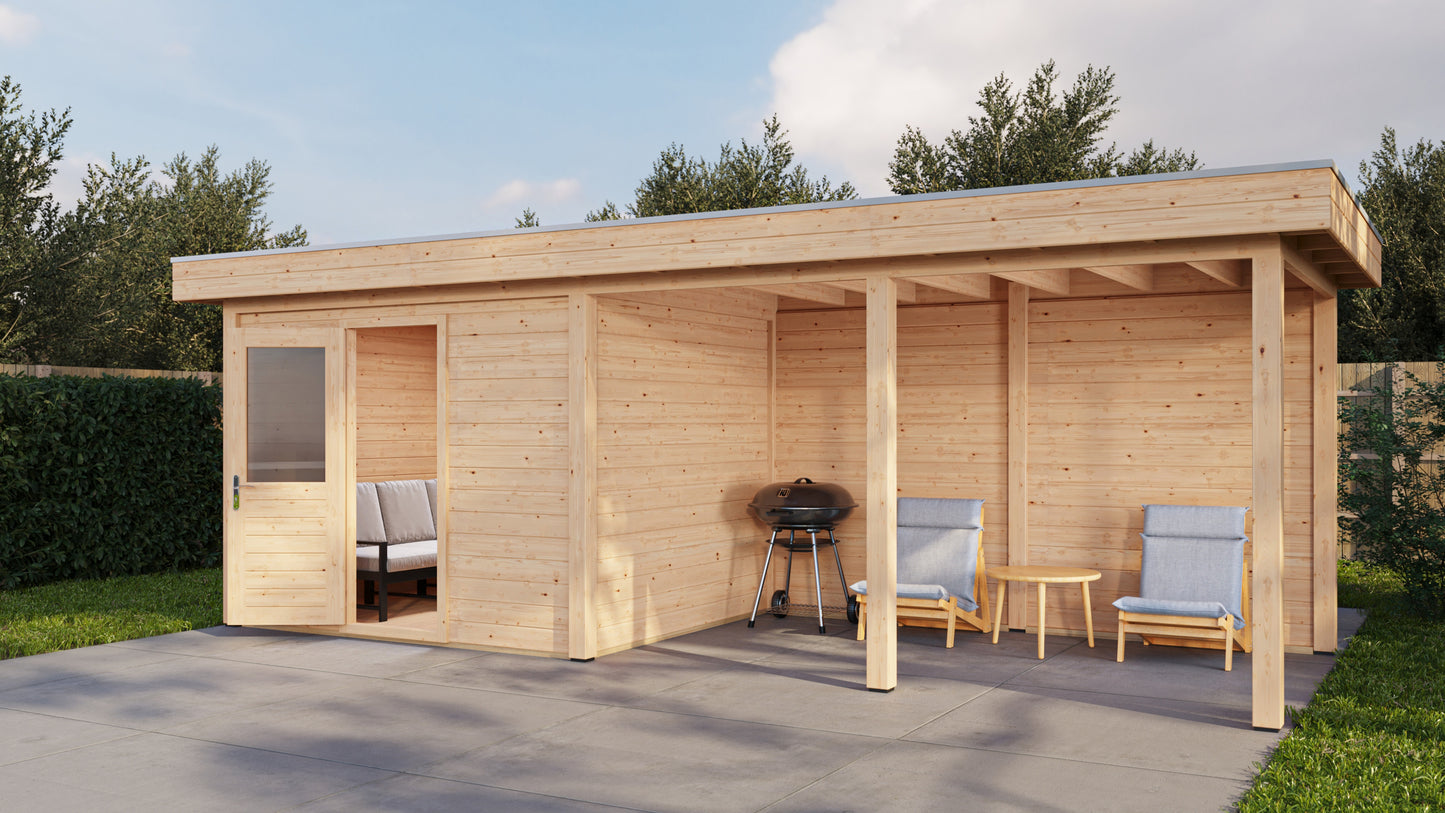 Lugarde Edinburgh Summerhouse 700x250cm