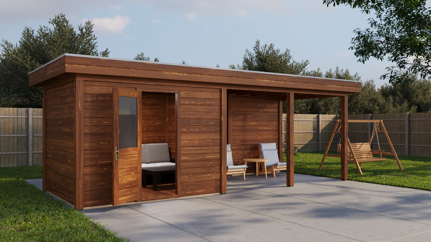 Lugarde Edinburgh Summerhouse 700x250cm