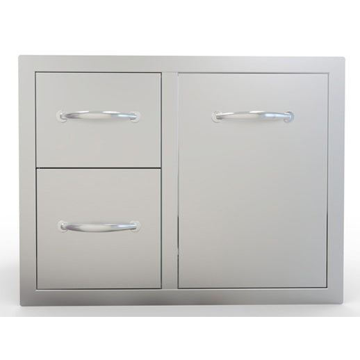 Sunstone 30″ Double Drawer Trash Combo