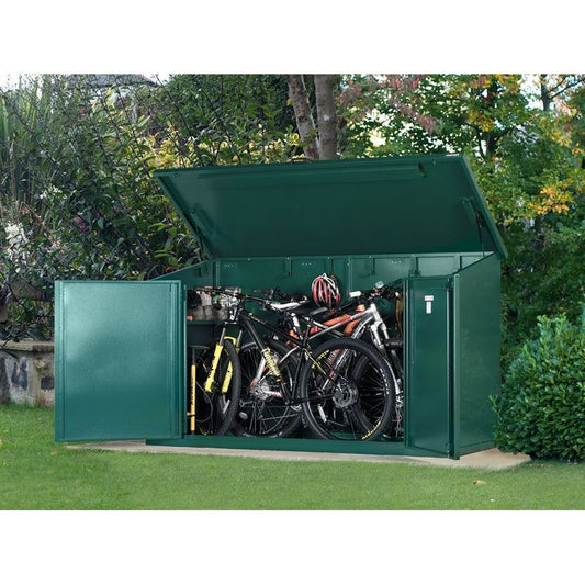 Asgard Metal Bike Shed 7’7” x 3’4” - The Access Plus