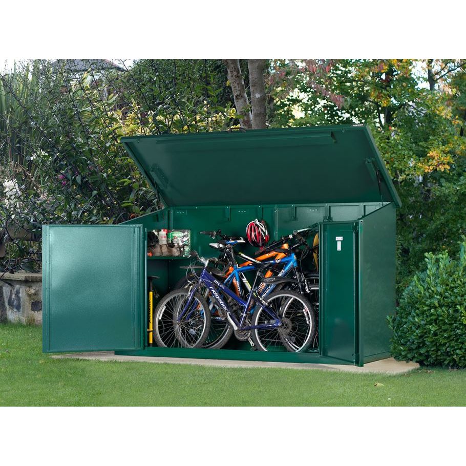 Asgard Metal Bike Shed 7’7” x 3’4” - The Access Plus