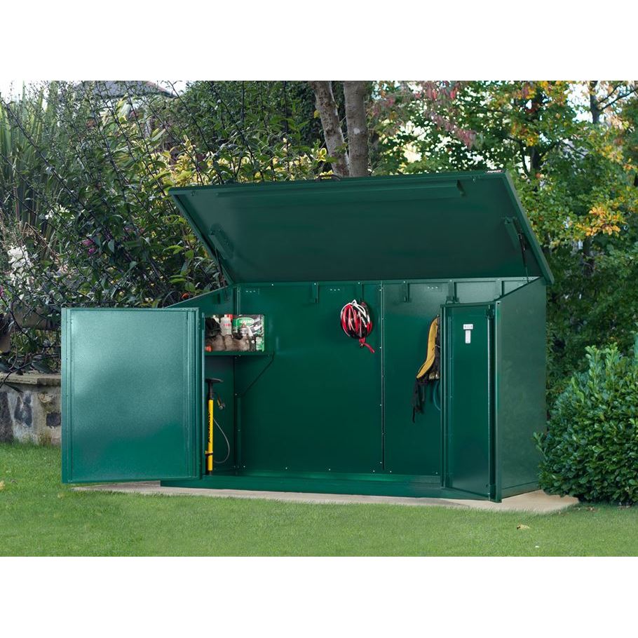 Asgard Metal Bike Shed 7’7” x 3’4” - The Access Plus