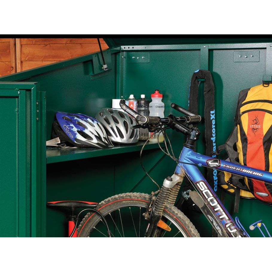 Asgard Metal Bike Shed 7’7” x 3’4” - The Access Plus