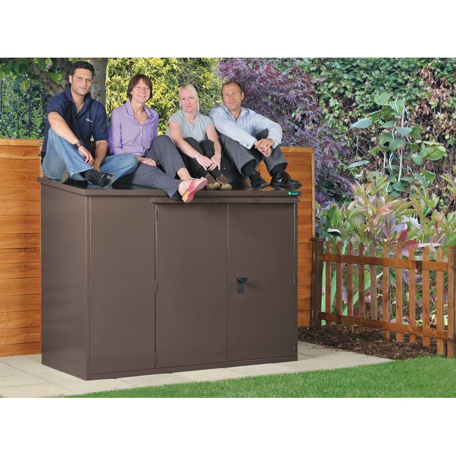 Asgard Metal Garden Shed 6’ x 3’ - The Addition