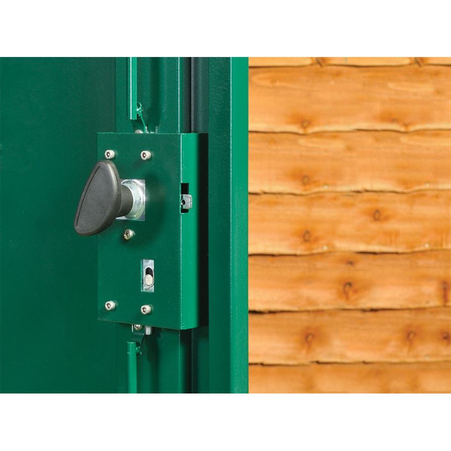 Asgard Metal Bike Shed 6’ x 3’ High-Security - The Annexe (Police Preferred Specification)