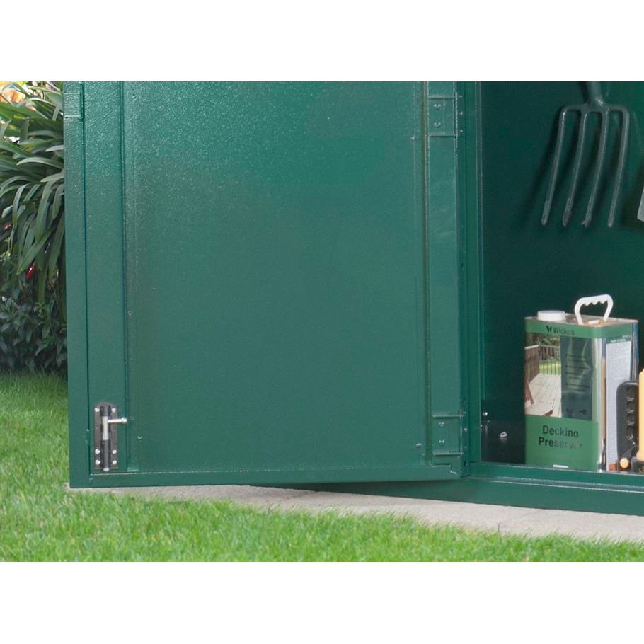 Asgard Metal Garden Shed 6’ x 3’ High-Security - The Annexe - Police Preferred Specification