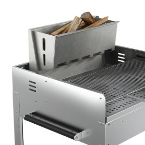 Fontana Tirreno Wood & Charcoal Barbecue with Rotisserie