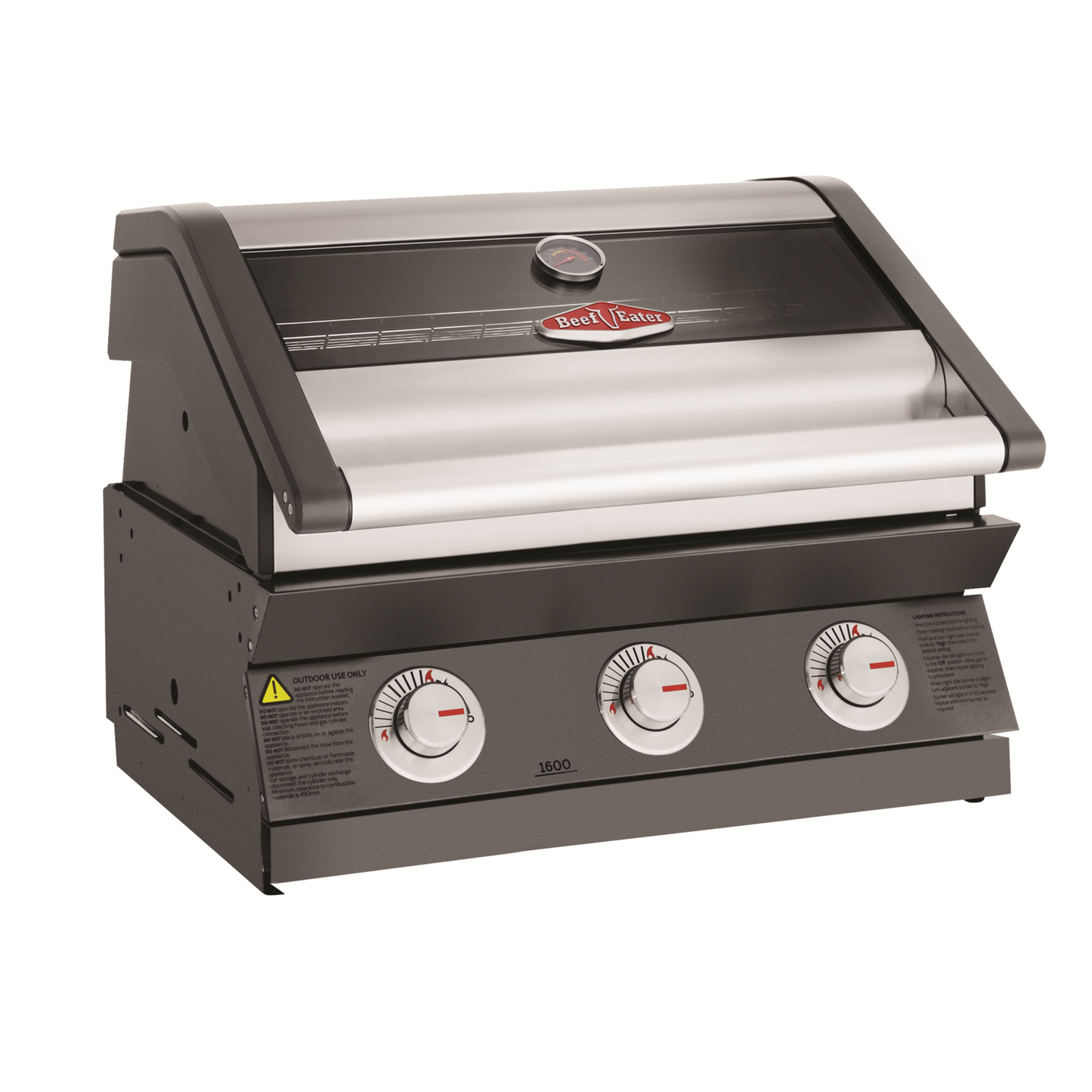 Beefeater 1600E Series 3 Burner Built In BBQ Grill