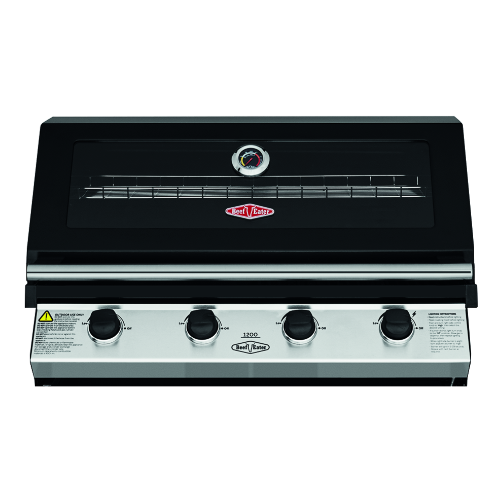 Beefeater 1200E series 4 burner built in gas bbq 