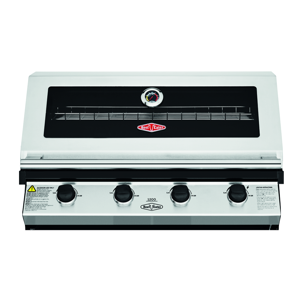 Beefeater 1200S series 4 burner built in gas bbq 