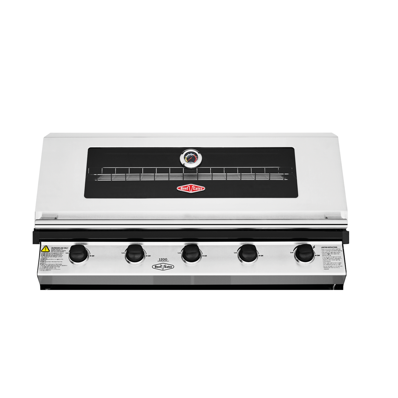 Beefeater 1200S series 5 burner built in gas bbq 