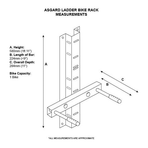 Asgard Metal Bike Hanger