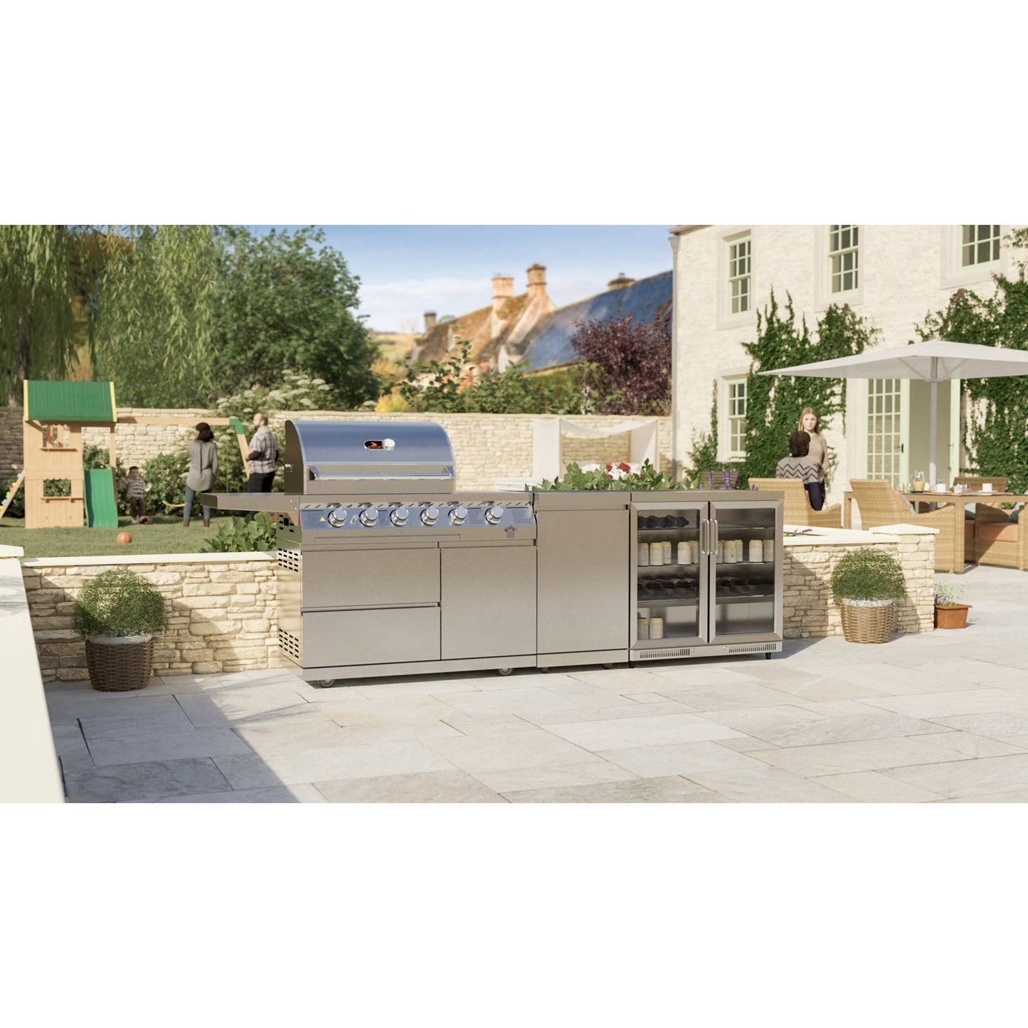 Whistler Grills The Blockley 4 Pre-Built Kitchen