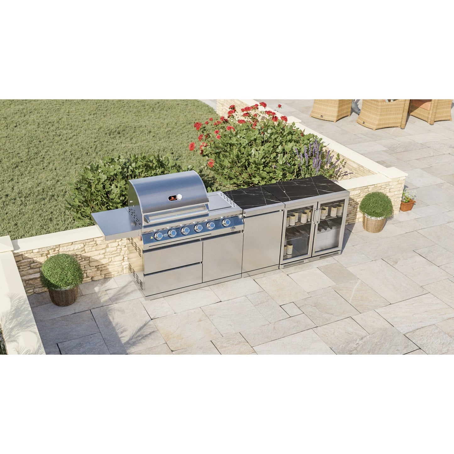 Whistler Grills The Blockley 4 Pre-Built Kitchen