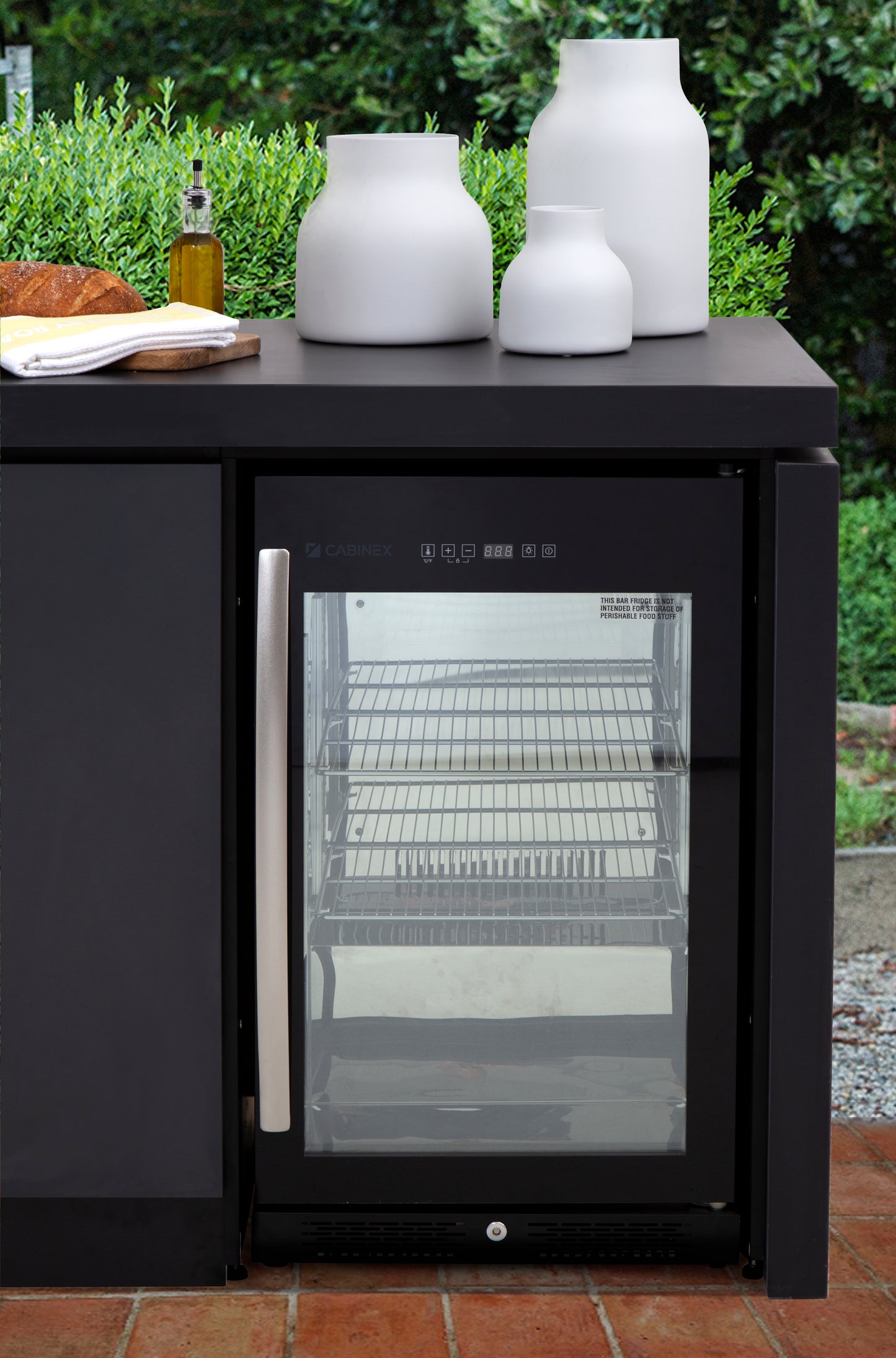 BeefEater 5 Burner Cabinex Classic Outdoor Kitchen with Fridge