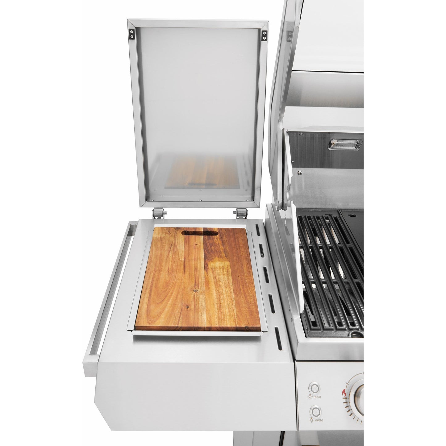BeefEater 7000 Series Classic 5 Burner Gas BBQ with Trolley and Side Burner