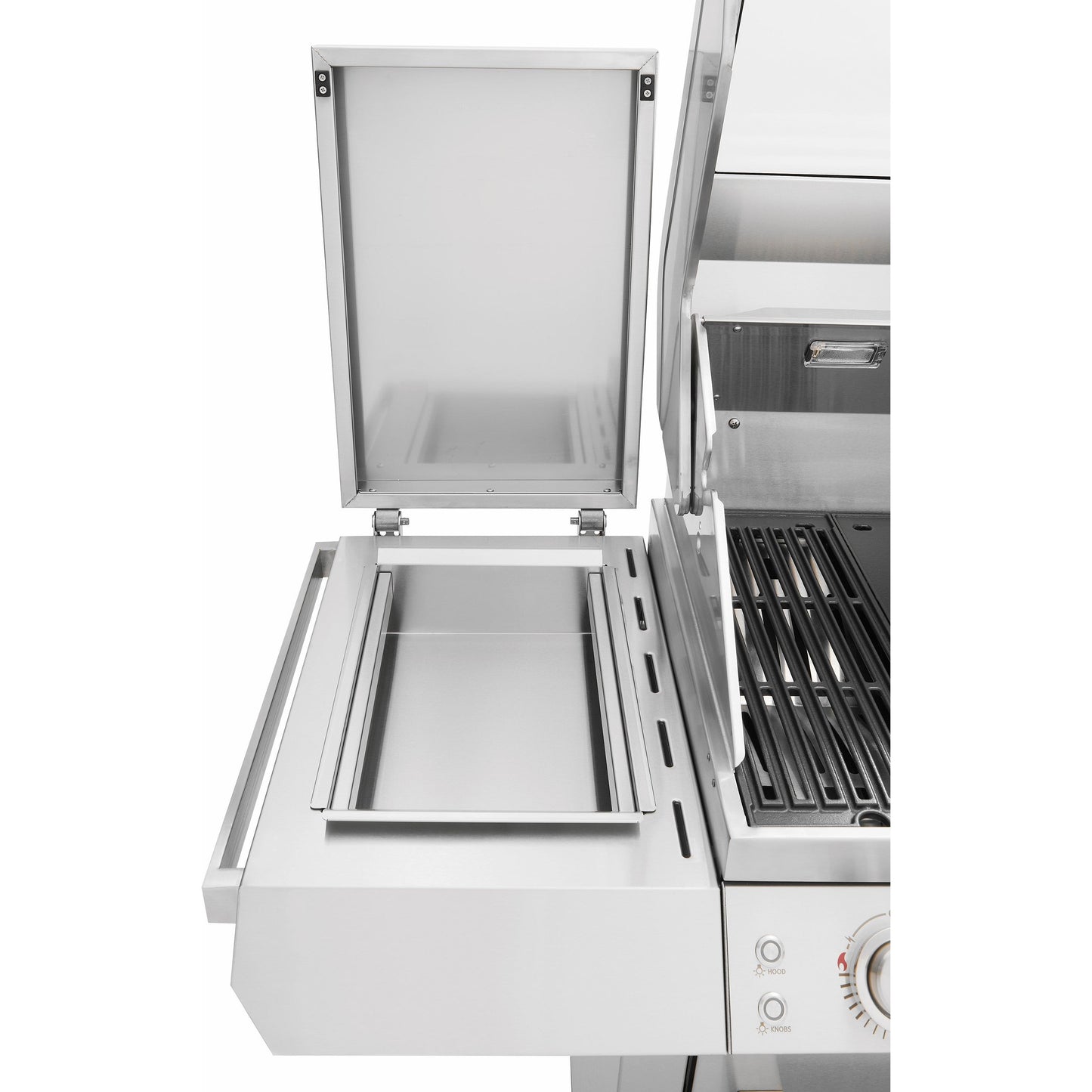 BeefEater 7000 Series Classic 5 Burner Gas BBQ with Trolley and Side Burner