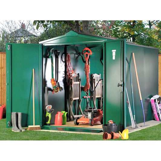 Asgard 5” x 10’11” High-Security Metal Garden Shed - The Centurion Plus 1 (Police Preferred Specification)