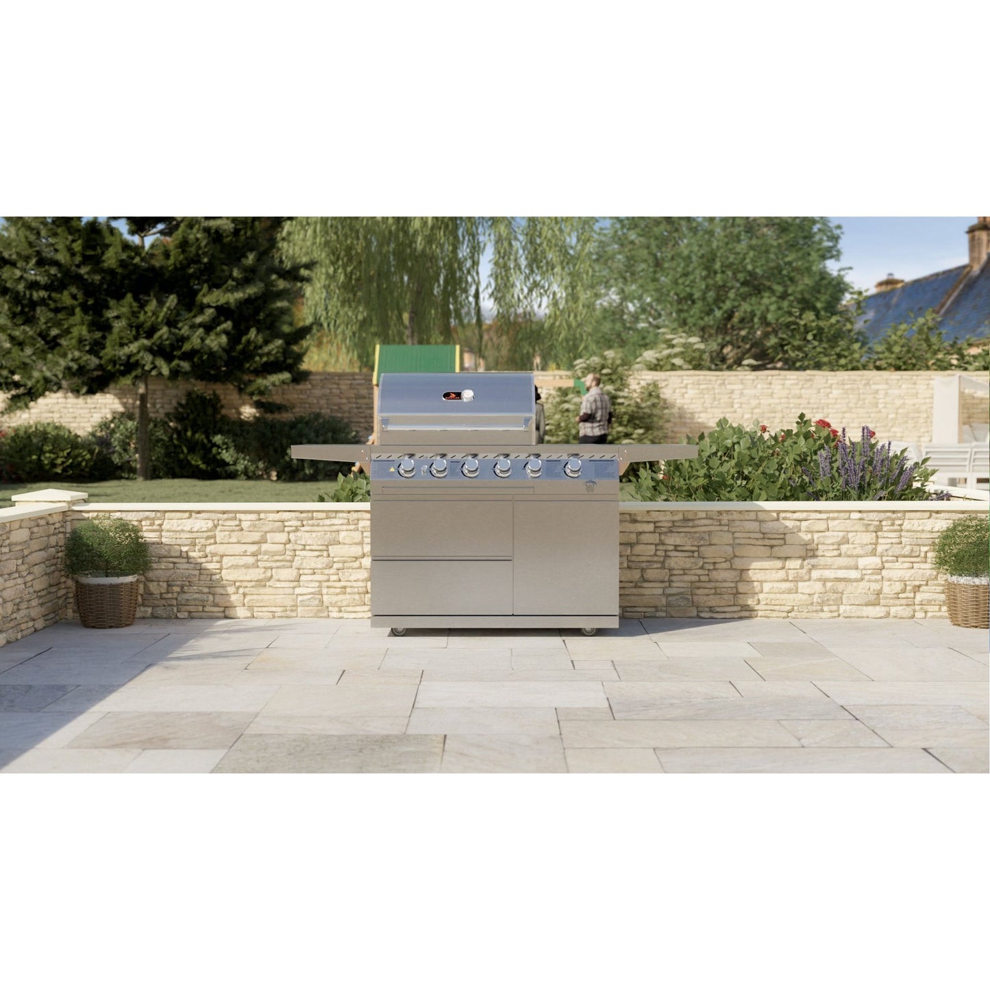 Whistler Grills Cirencester 4 + Side Burner BBQ Grill