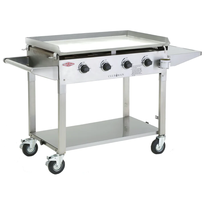 Clubman Series Silver BBQ Grill 4 burner