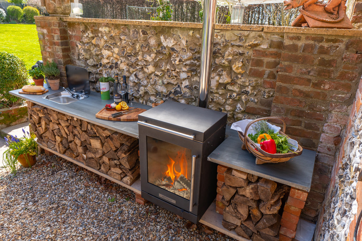 BBQube For Outdoor Kitchen: Grill & Heater