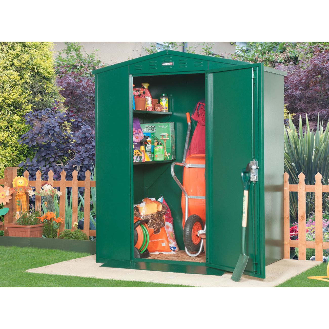 Asgard 5’2” x 3’7” Metal Garden Shed - Flexistore 1511