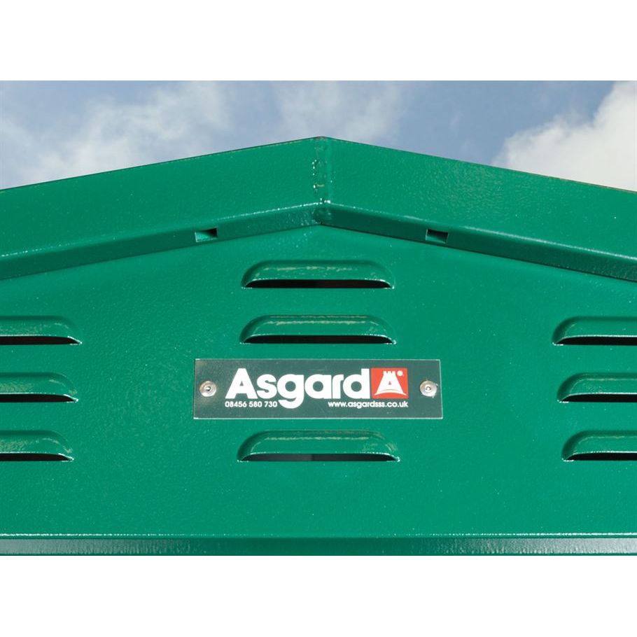 Asgard 5’2” x 3’7” Metal Garden Shed - Flexistore 1511