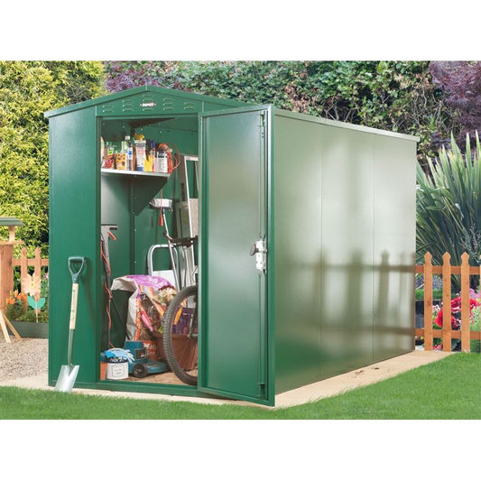 Asgard 5’2” x 10’11” Metal Garden Shed - Flexistore 1533