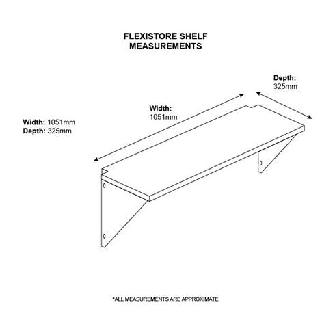 Asgard Flexistore Shelf Kit (2 Pack)